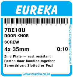 7BE10 - Door Knob Screw -7BE10_Label_T